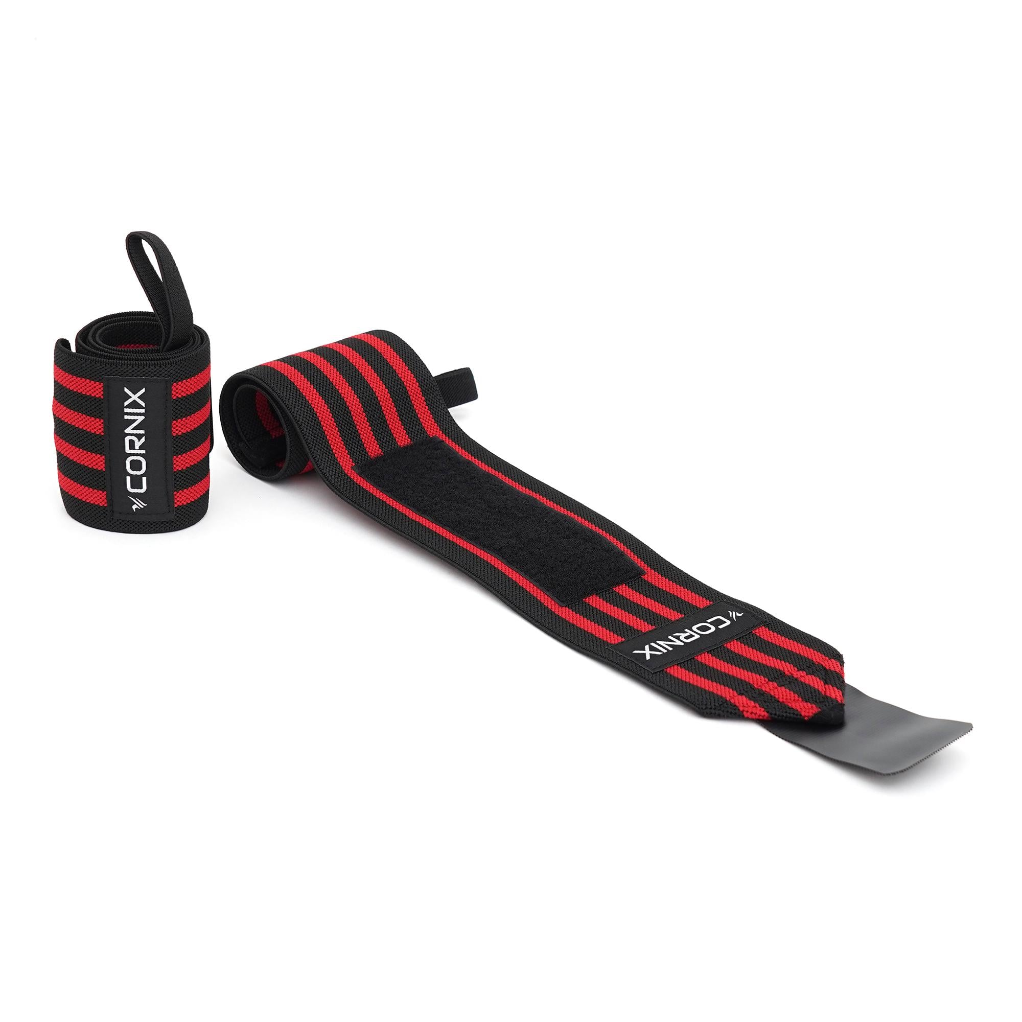 Бинты для запястий Cornix Wrist Wraps XR-0195 Black/Red (25801587)