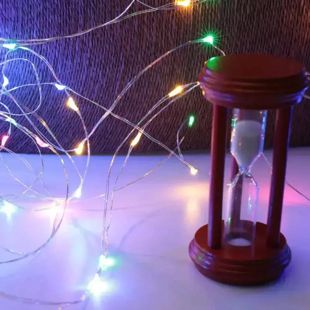 Гирлянда музыкальная Роса от USB 10 м 100 LED Разноцветный (234574871) - фото 5