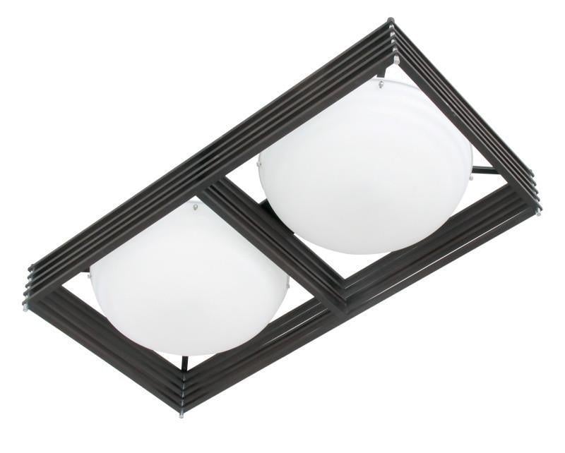 Люстра стельова Brille дерев'яна E27 60W BK BKL-333C/6 180538