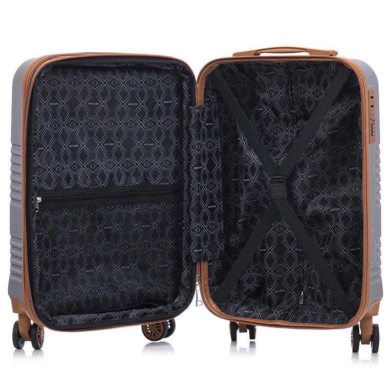 Чемодан SEMI LINE 20" S 39/54 л Light Grey (DAS303352) - фото 6 Чемодан SEMI LINE 20" S 39/54 л Light Grey (DAS303352) - фото 6