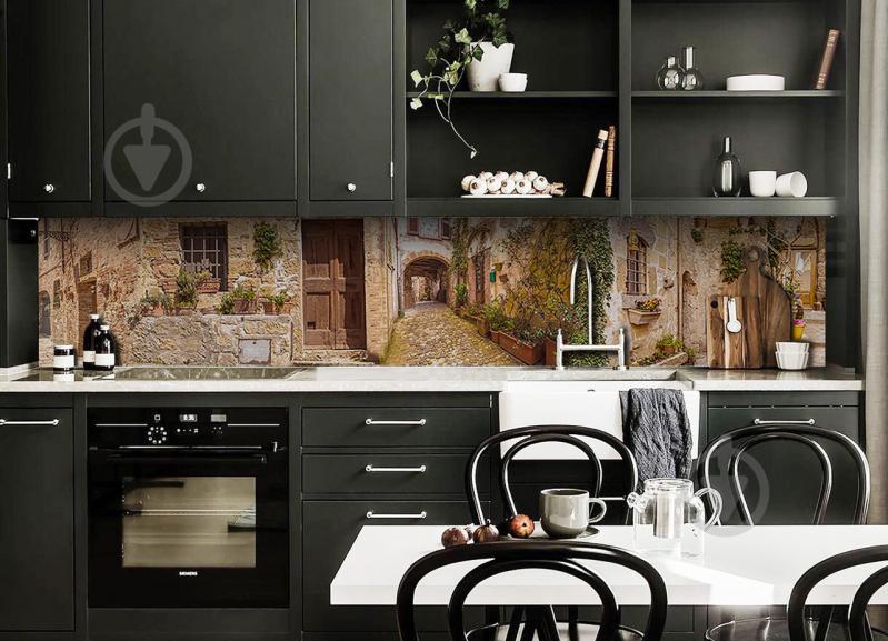 Скинали на кухню Zatarga «Двери в Прованс» 600х2500 мм виниловая 3Д наклейка кухонный фартук самоклеящаяся Z180825 Скинали на кухню Zatarga «Двери в Прованс» 600х2500 мм виниловая 3Д наклейка кухонный фартук самоклеящаяся Z180825