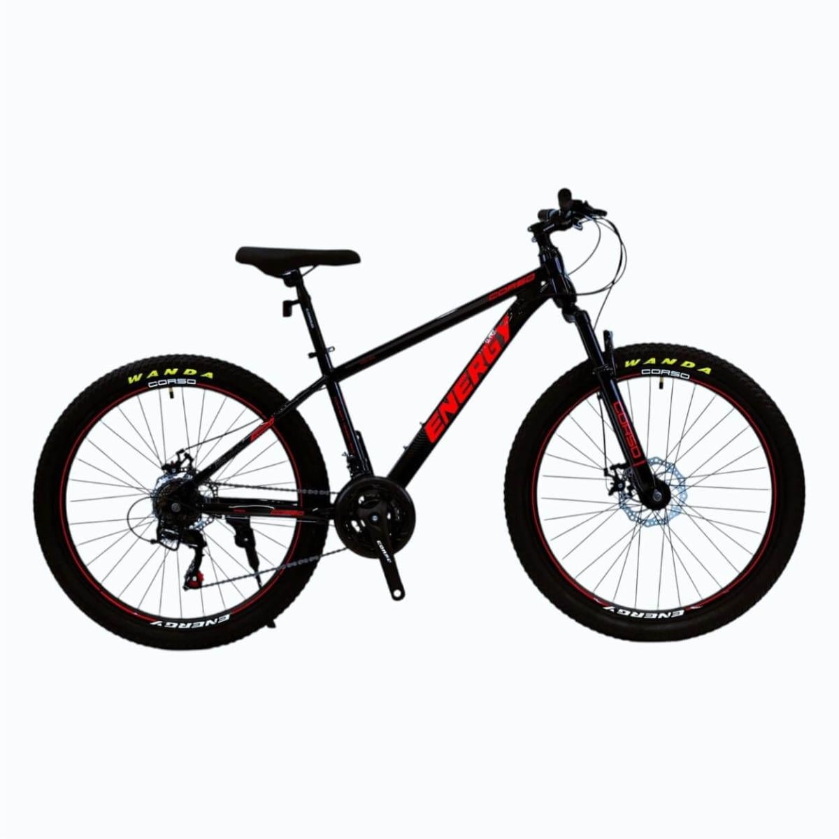 Велосипед горный Corso Energy 26"/15" Черно-оранжевый (524961589)