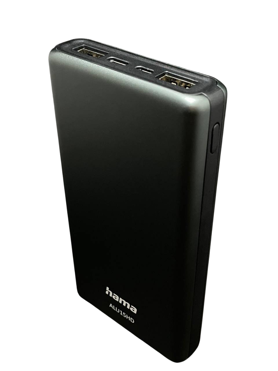 Повербанки Hama ALU 15HD Anthracite 15000 mAh (5465464)