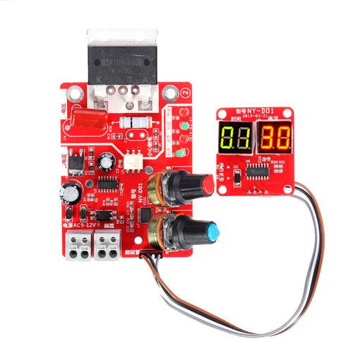 Контроллер таймер для точечной сварки 100 А с дисплеем NY-D01 STM8