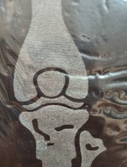 Колготки на Хэллоуин фосфорные 40 den L Черный (614381) - фото 2 Колготки на Хэллоуин фосфорные 40 den L Черный (614381) - фото 2