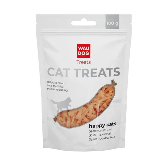 Лакомство для кошек Collar WAUDOG Treats Куриные полоски 100 г