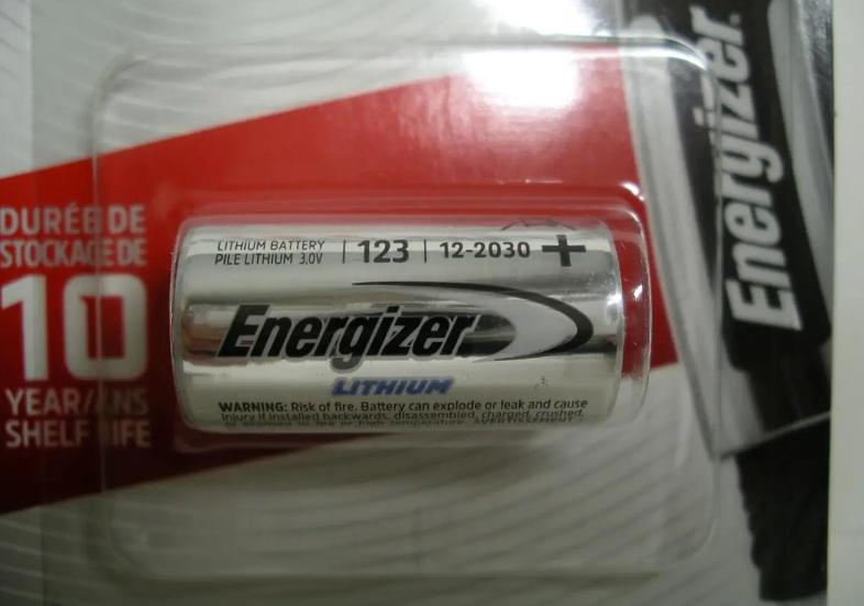 Батарейка в блистере Energizer CR123А 3 V lithium (12339) - фото 3