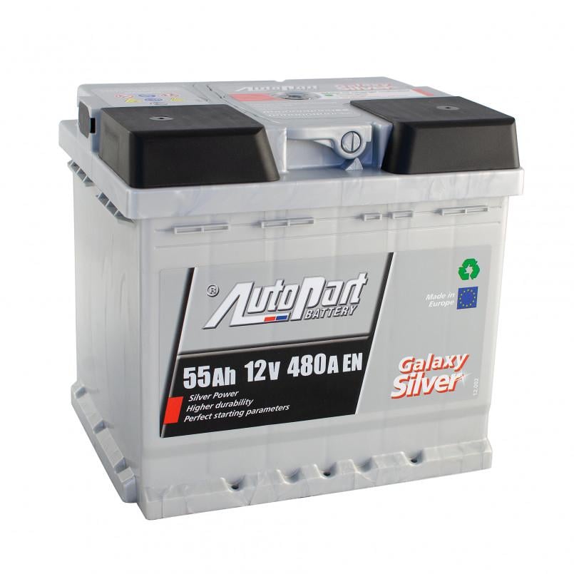 Аккумулятор автомобильный Autopart 12 В/55 А/ч Silver 0