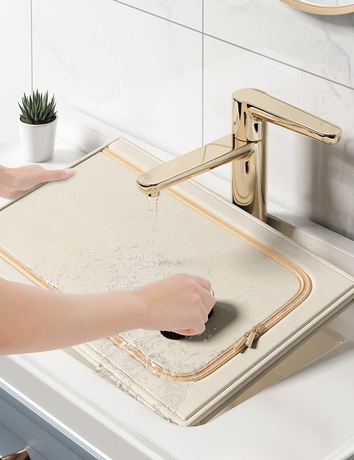 Органайзер для хранения вещей 14216 50 л 46х35х30 см бежевый (4705034) - фото 4