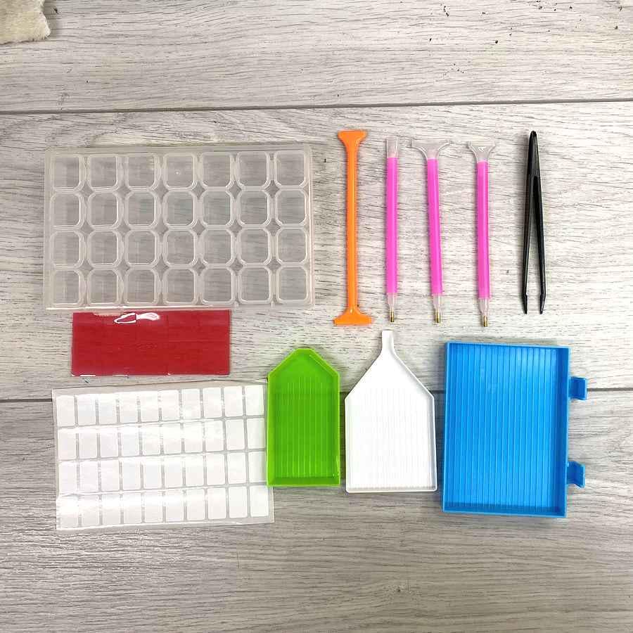 Набор инструментов для работы с алмазной мозаикой 20 пр. (6364) - фото 4