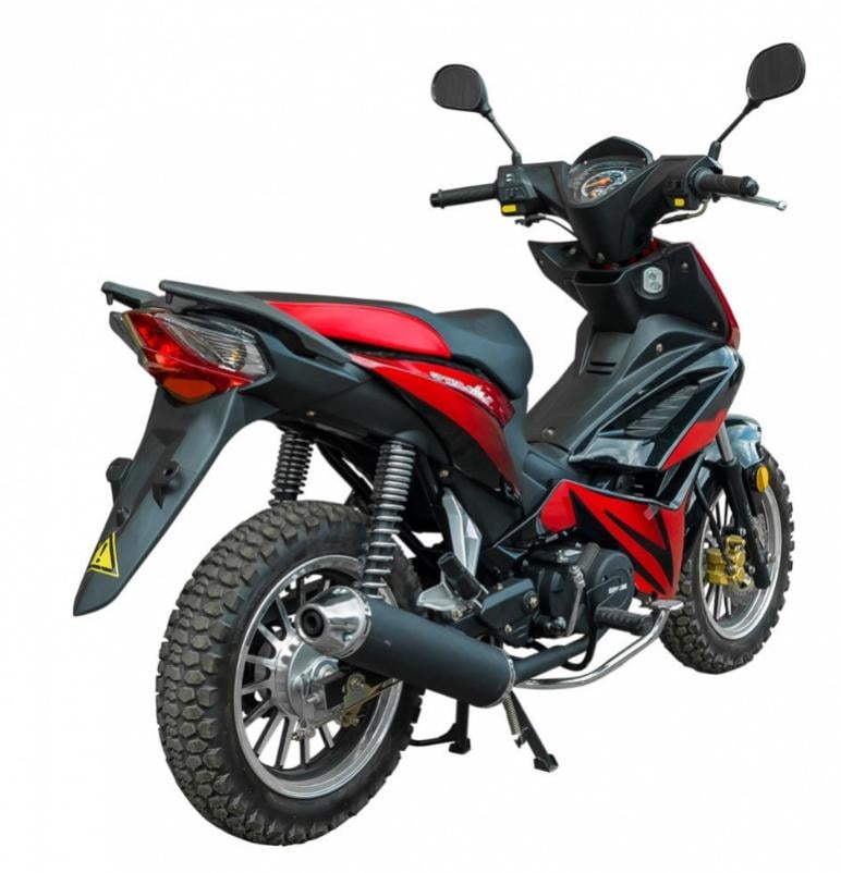 Мотоцикл Spark SP125C-4WQ Красный - фото 7