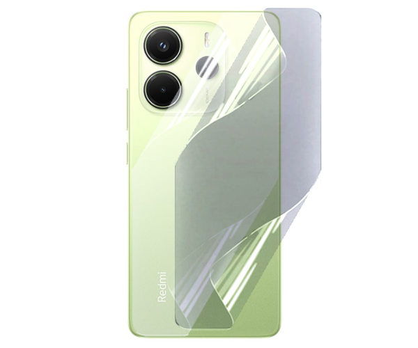 Протиударна гідрогелева плівка Hydrogel Film для Xiaomi Redmi Note 14 4g на задню панель Transparent (PL-3940)