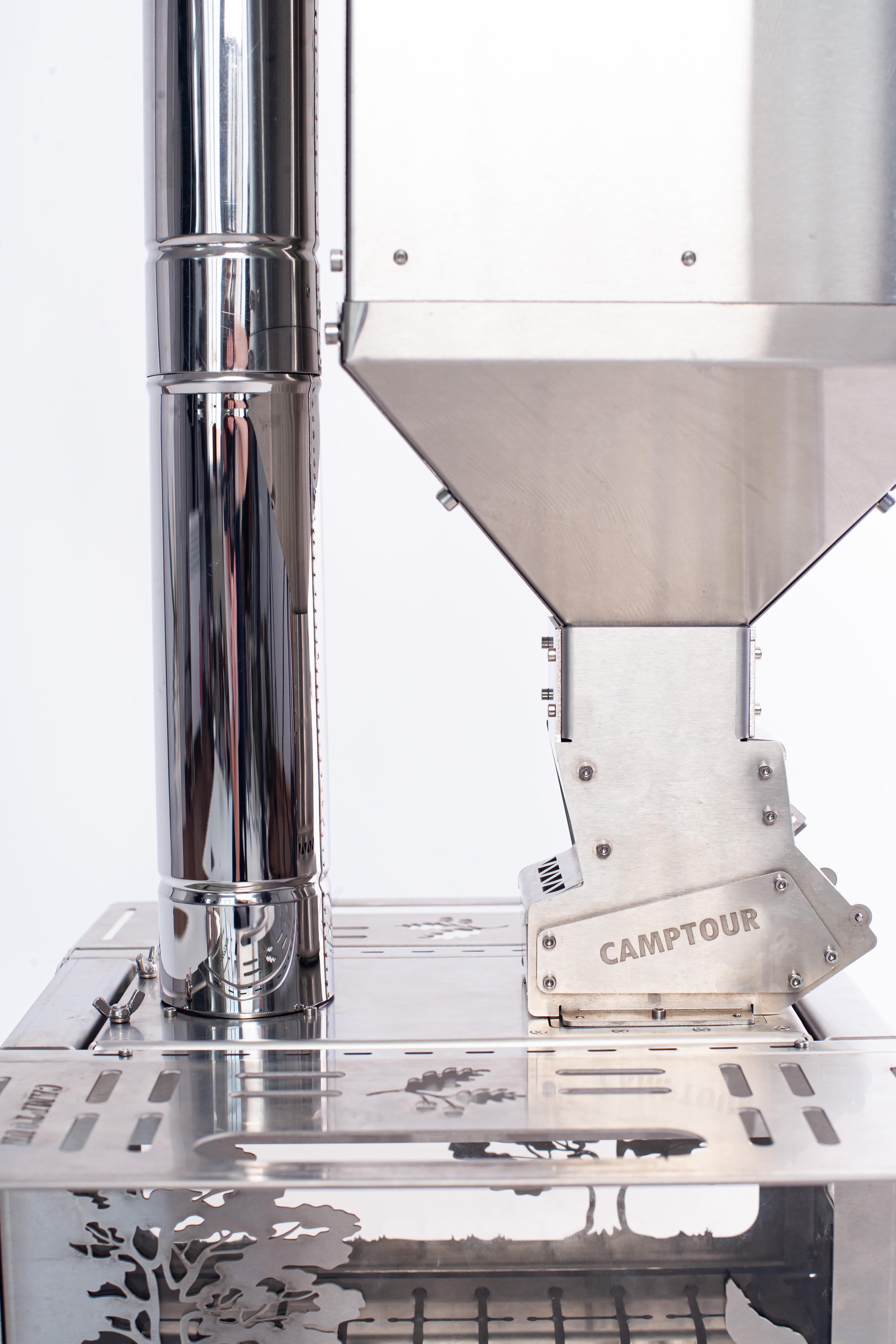 Піч туристична Camptour П22стПП з пелетним пальником (10250971) - фото 10