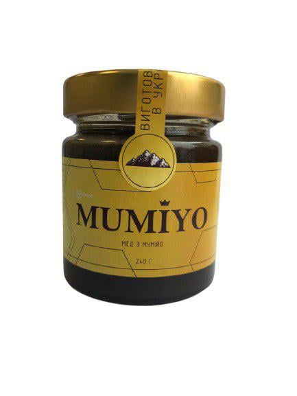 Мед з мумійо Mumiyo 240 г