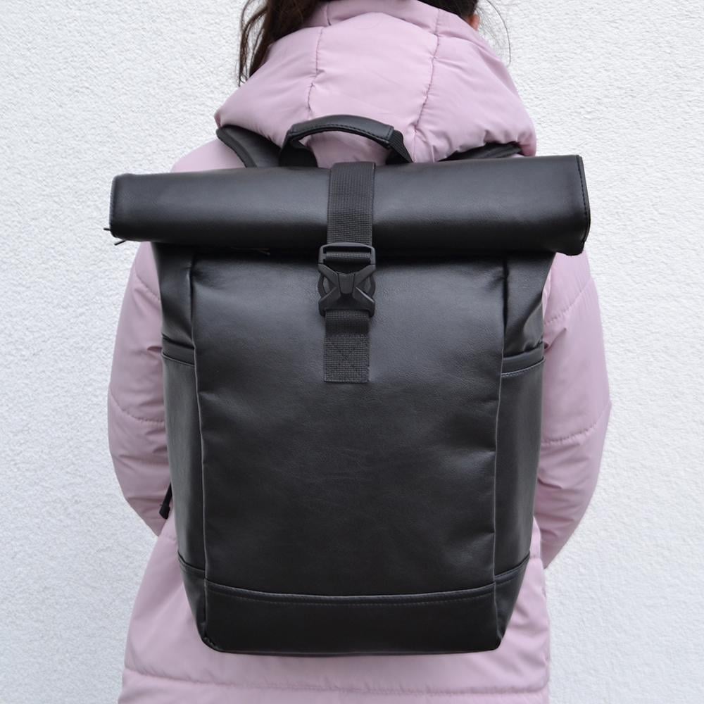 Рюкзак ролл-топ с секцией для ноутбука