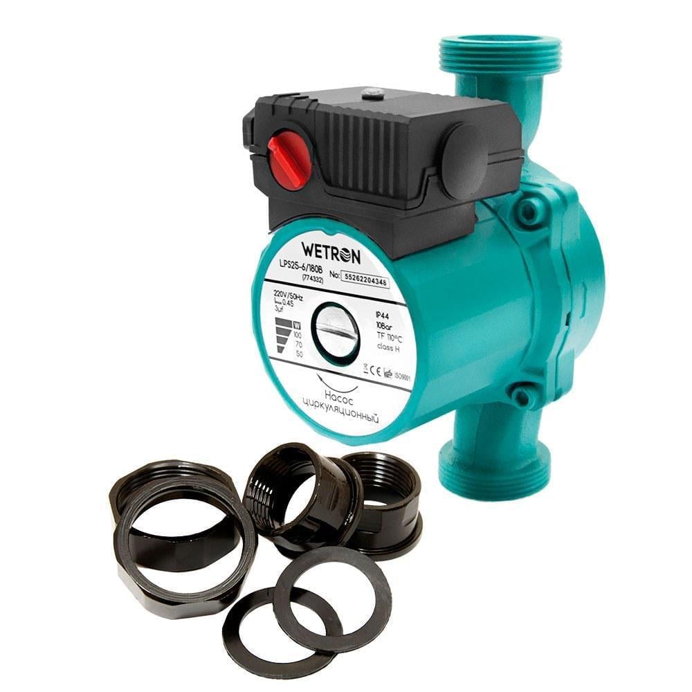 Циркуляционный насос Wetron LPS25-4/180G 774312 Циркуляционный насос Wetron LPS25-4/180G 774312