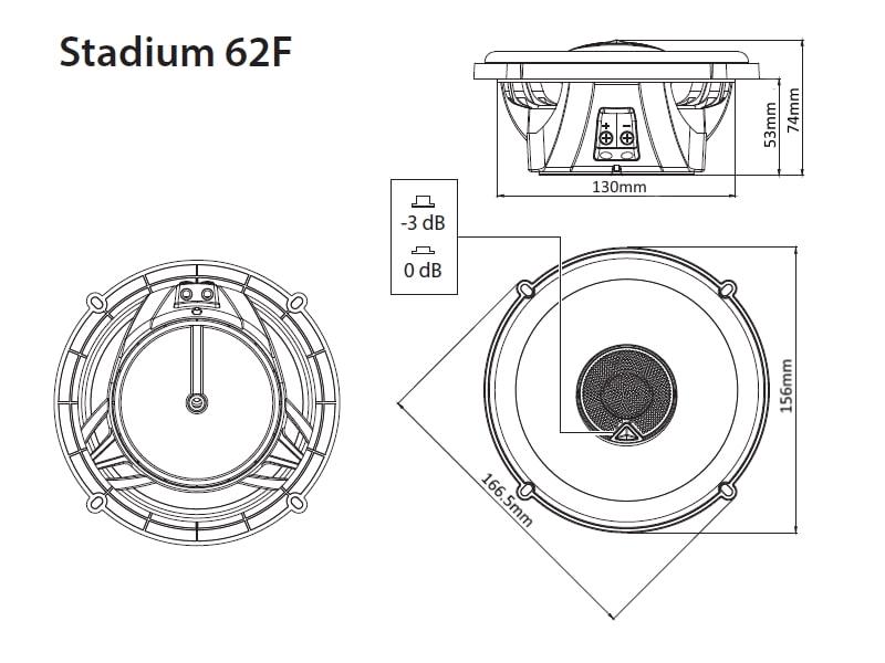 Автоакустика JBL STADIUM 62F - фото 2