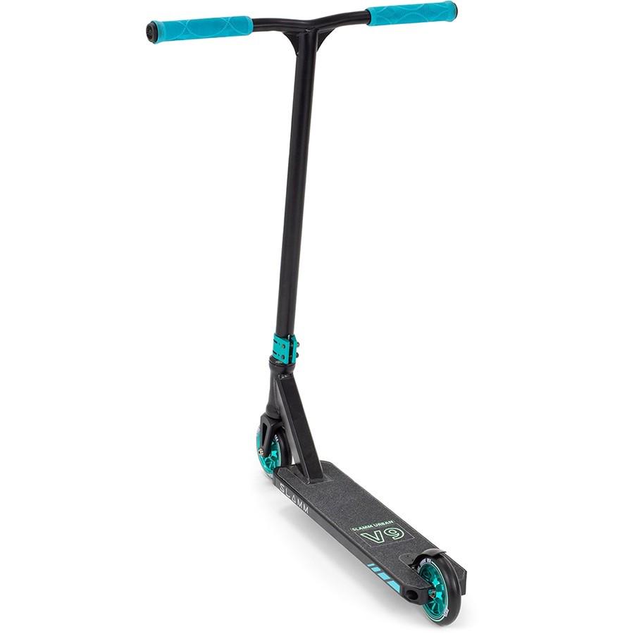 Самокат Slamm Urban V9 black-teal (SL1425-BT) - фото 2