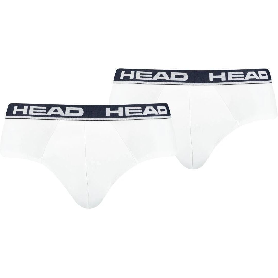 Трусы брифы Head BOXER BRIEF 2P 100001753-004 2 шт. M Бело-черный (56914-48)