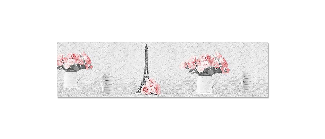 Наклейка виниловая на кухню Zatarga Серая Рябь Розы 650х2500 мм (1271805765) Наклейка виниловая на кухню Zatarga Серая Рябь Розы 650х2500 мм (1271805765)