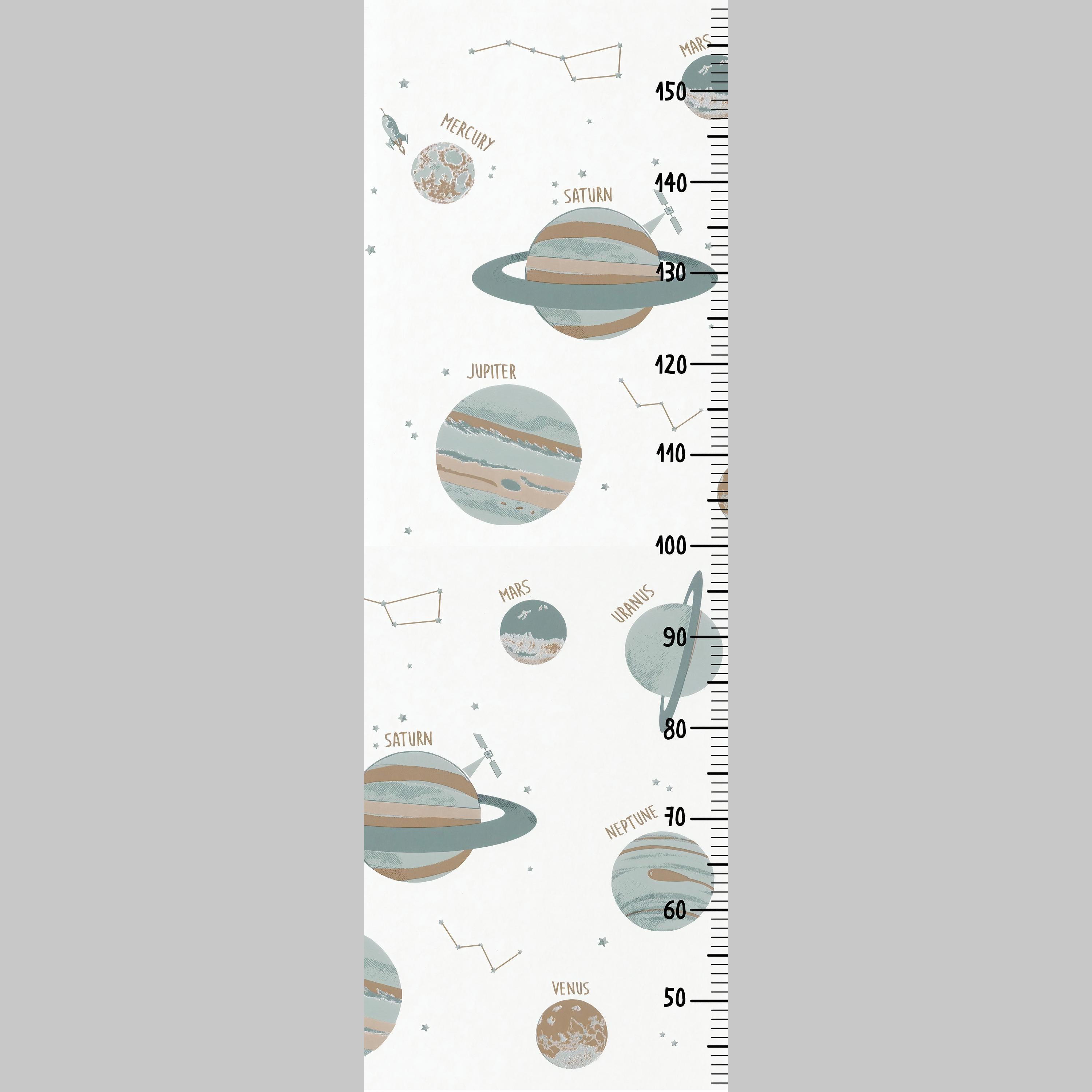 Ростомер WS Wallpaper для детей С космосом 40x120 см (101907102)