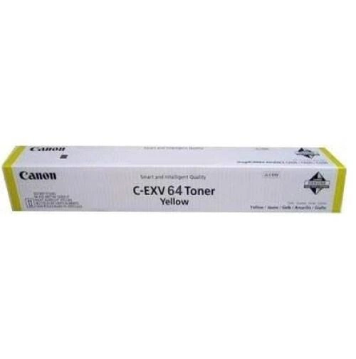 Картридж для лазерного принтера Canon C-EXV64 toner Желтый (5756C002AA)