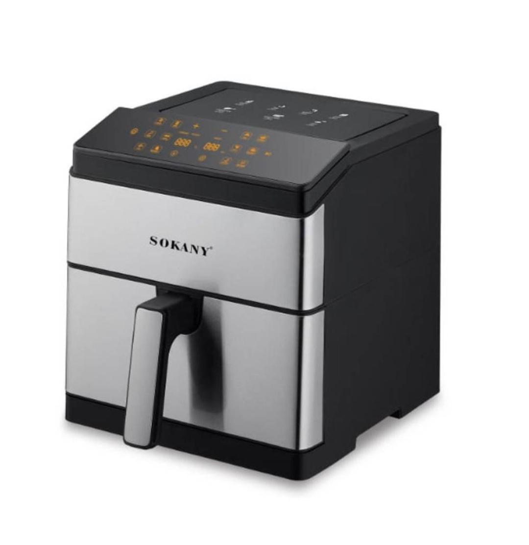 Мультипечь-аэрофритюрница Sokany SK-10044 2 тени 2200 Вт 9,5 л (SK-10044)