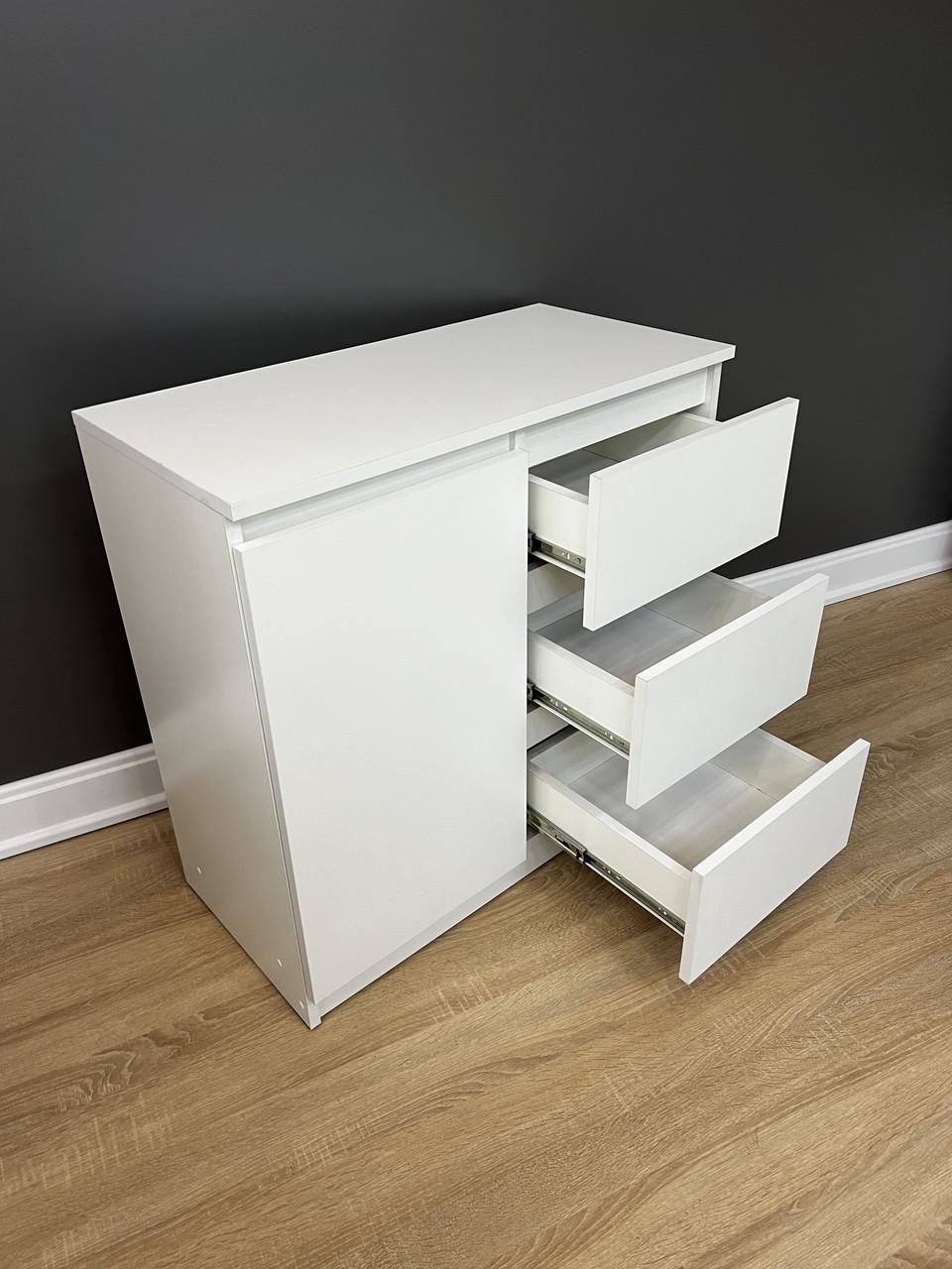 Комод Голд 3/1 750х750х370 мм Білий - фото 2 Комод Голд 3/1 750х750х370 мм Білий - фото 2