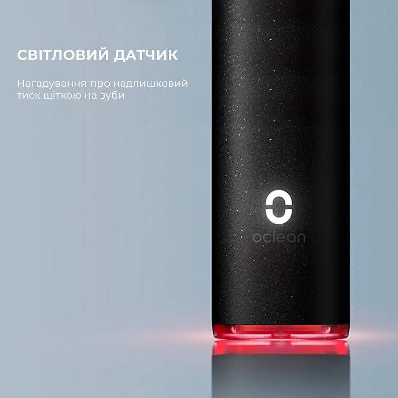 Електрична зубна щітка Oclean X Ultra Set OLED Black - фото 4