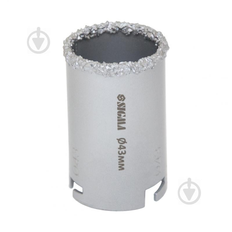 Кільцева коронка з вольфрамовим напиленням 43мм SIGMA (1512121)