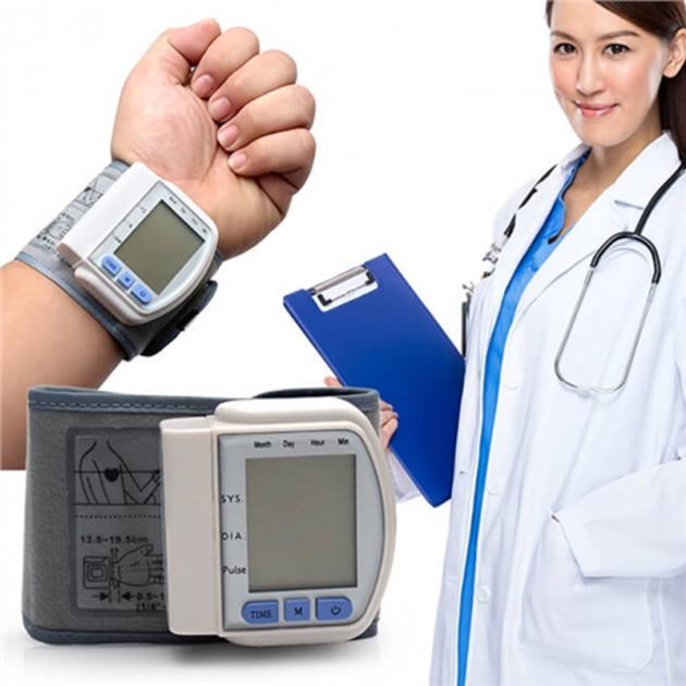 Тонометр цифровой на запястье Automatic wrist watch Blood Pressure Monitor RN 506 (1174749239) - фото 4