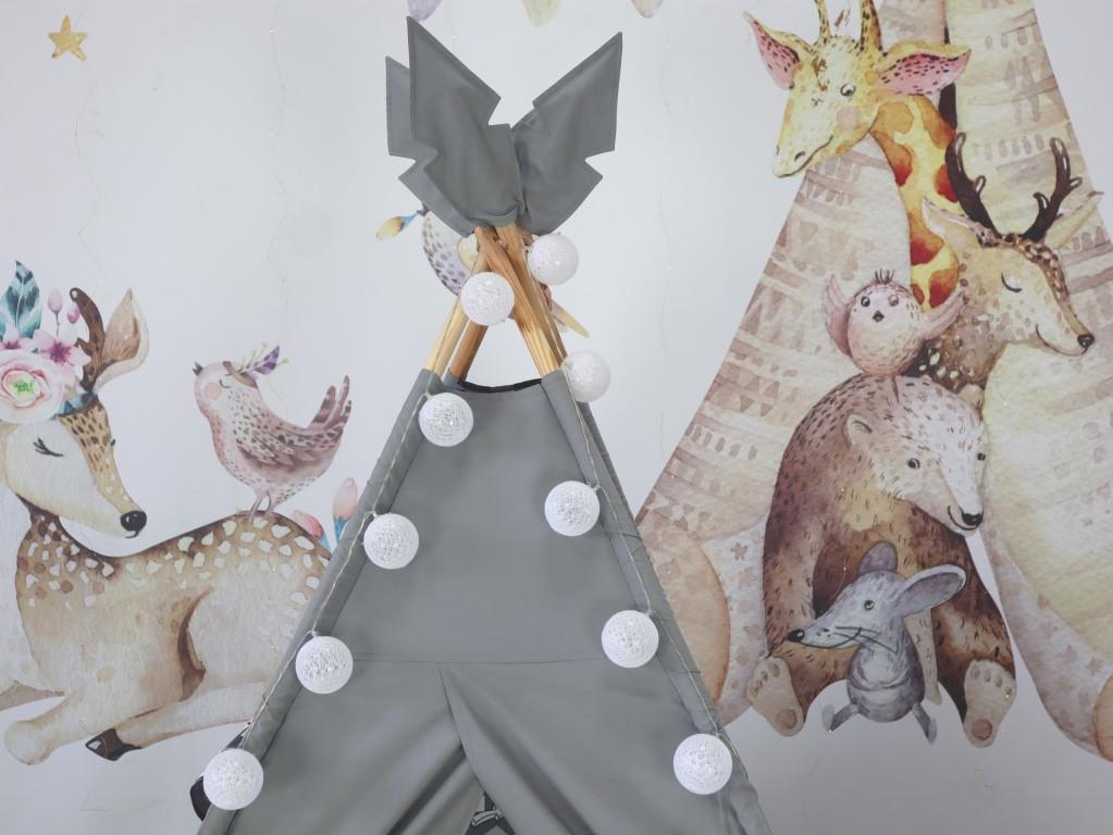 Вігвам для дітей Playsation графіт з матрацом і подушками з кошиком для білизни - фото 10 Вігвам для дітей Playsation графіт з матрацом і подушками з кошиком для білизни - фото 10