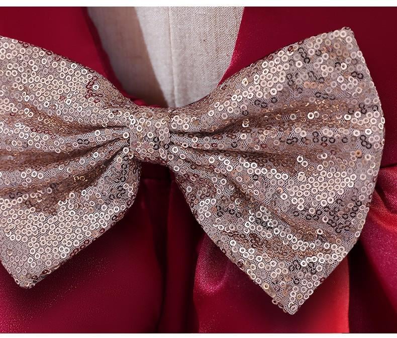 Платье праздничное 120 см Красный (23992025) - фото 7 Платье праздничное 120 см Красный (23992025) - фото 7