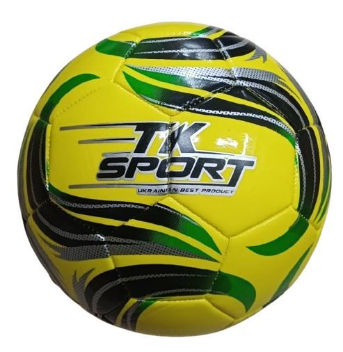 Мяч футбольный TK Sport Желтый (С 76428)
