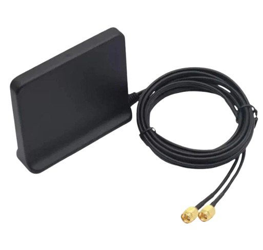 Антена автомобільна Omni магнітна 3G/4G/LTE TS9×2 12 dB MIMO 2×2 кабель 1,5 м (31559376)