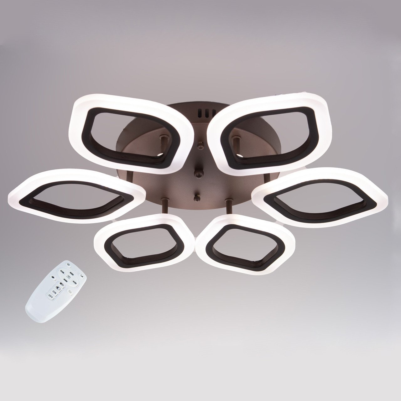 Люстра LED потолочная Sunlight LI8838/6B Коричневый