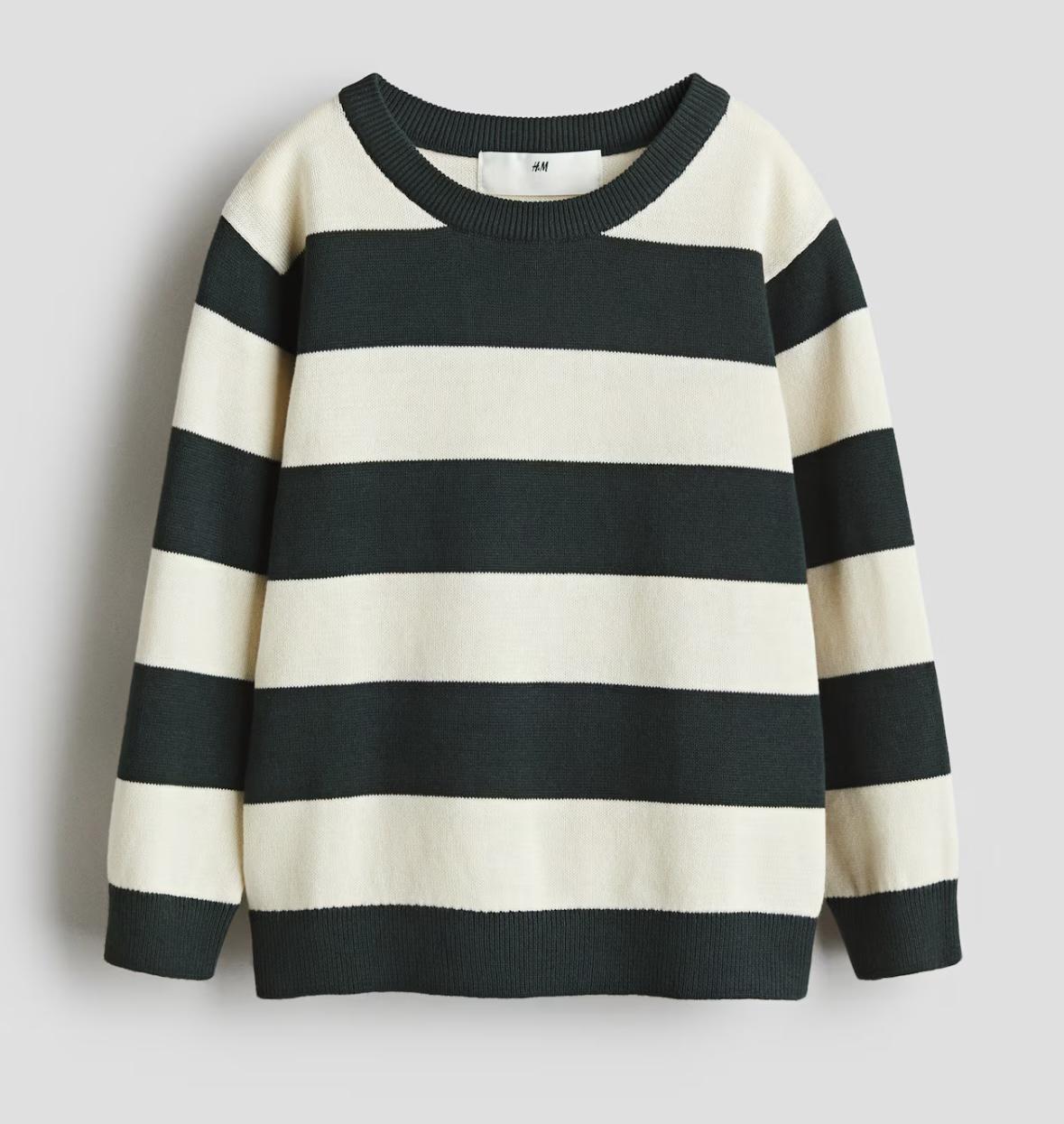 Светр дитячий H&M 110-116 см Зелений (1825)