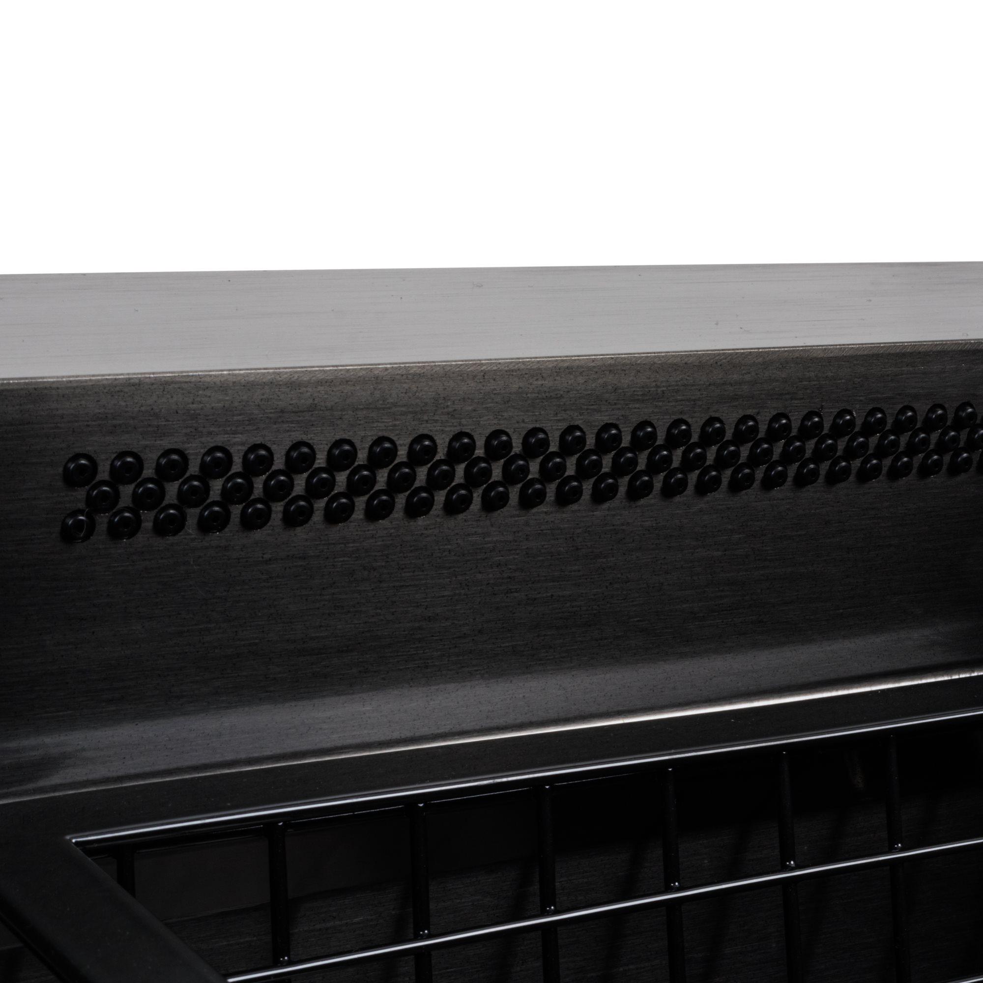 Мийка кухонна Platinum Handmade Водоспад 75х45A PVD Чорний - фото 4 Мийка кухонна Platinum Handmade Водоспад 75х45A PVD Чорний - фото 4