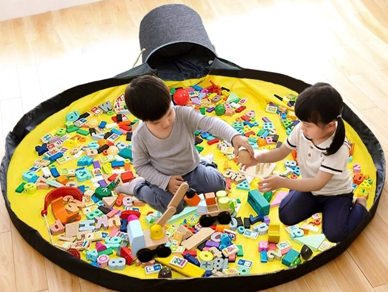 Кошик з килимком для дитячих іграшок (20910) - фото 6 Кошик з килимком для дитячих іграшок (20910) - фото 6