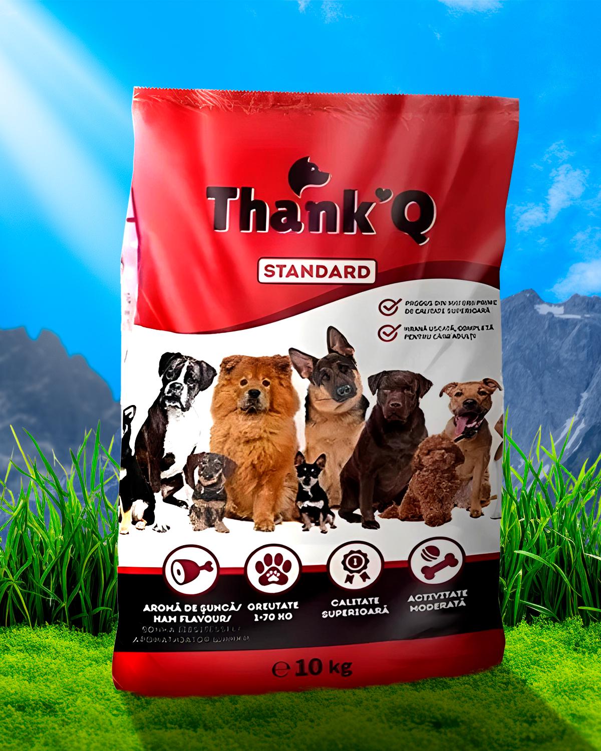 Корм для собак сухой Thank'Q Standard Ham для средних пород со вкусом ветчины 10 кг (480876394) - фото 3 Корм для собак сухой Thank'Q Standard Ham для средних пород со вкусом ветчины 10 кг (480876394) - фото 3