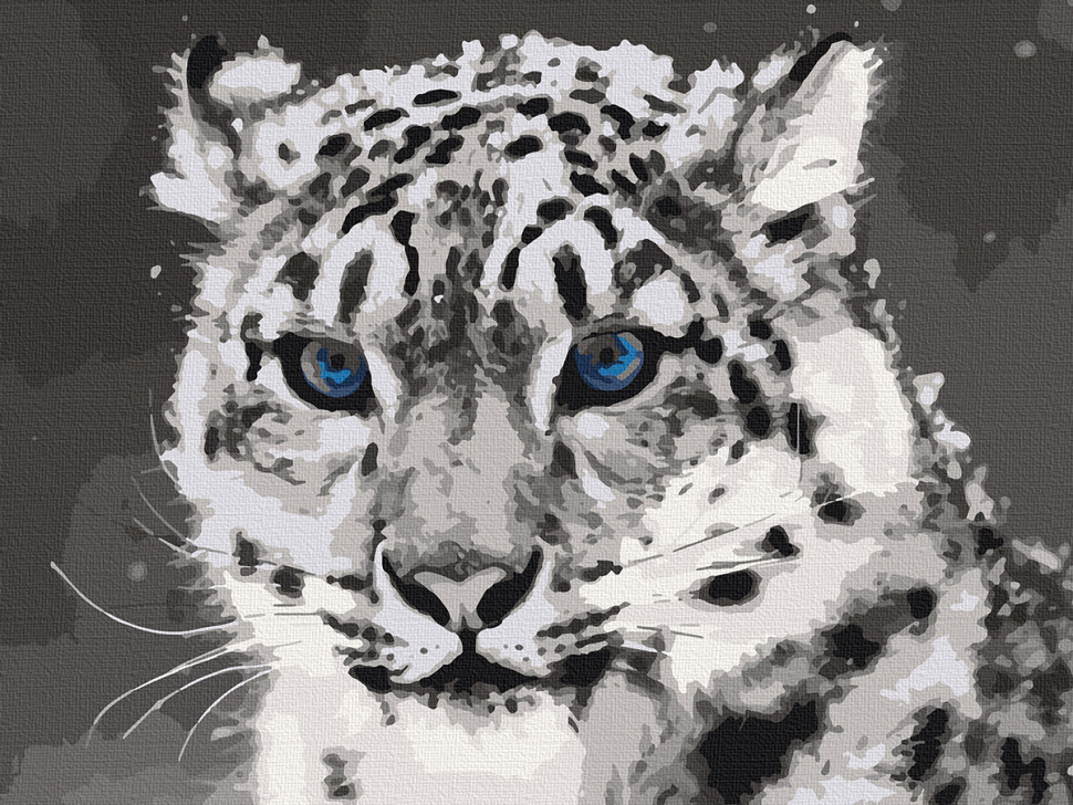 Картина по номерам Art Craft Синеглазый ирбис 40х50 см (11609-AC)