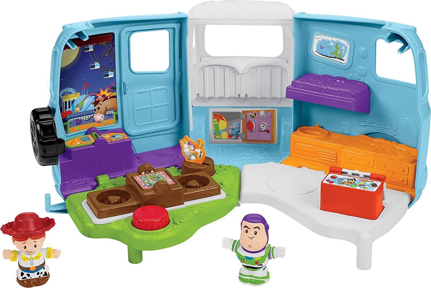 Ігровий набір Будинок на колесах Fisher-Price Little People Toy Story 4 Jessie's Campground (GFL23) - фото 6