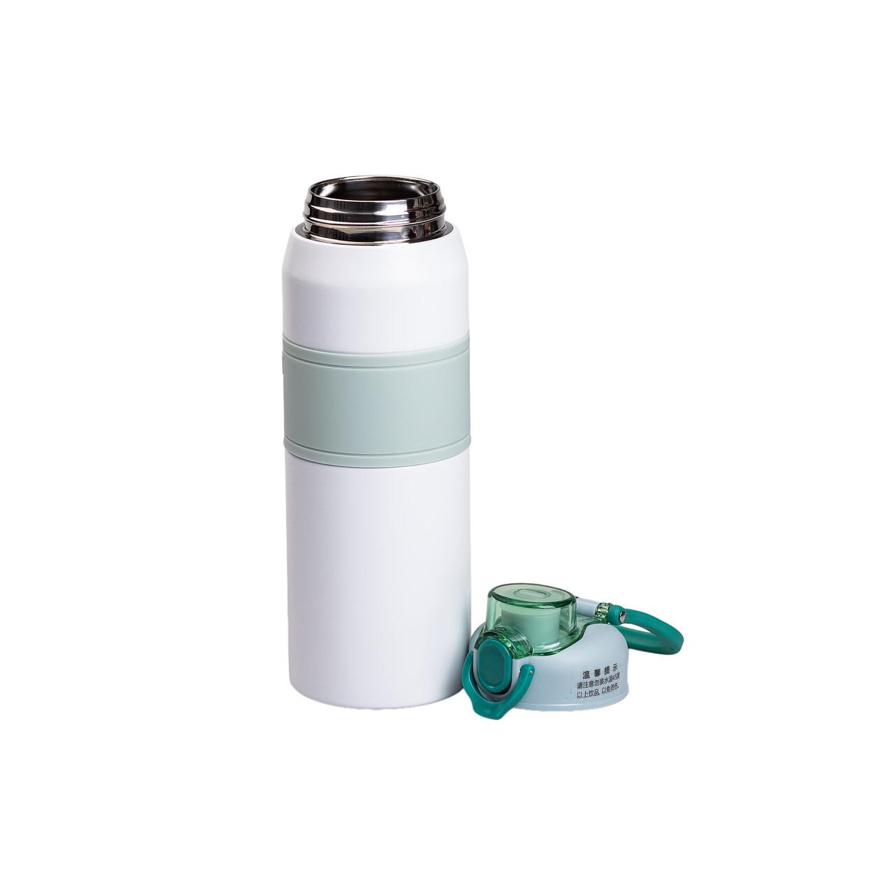 Термос нержавеющая сталь с мундшт.ом 0,8 л Мятный (5435) - фото 7 Термос нержавеющая сталь с мундшт.ом 0,8 л Мятный (5435) - фото 7