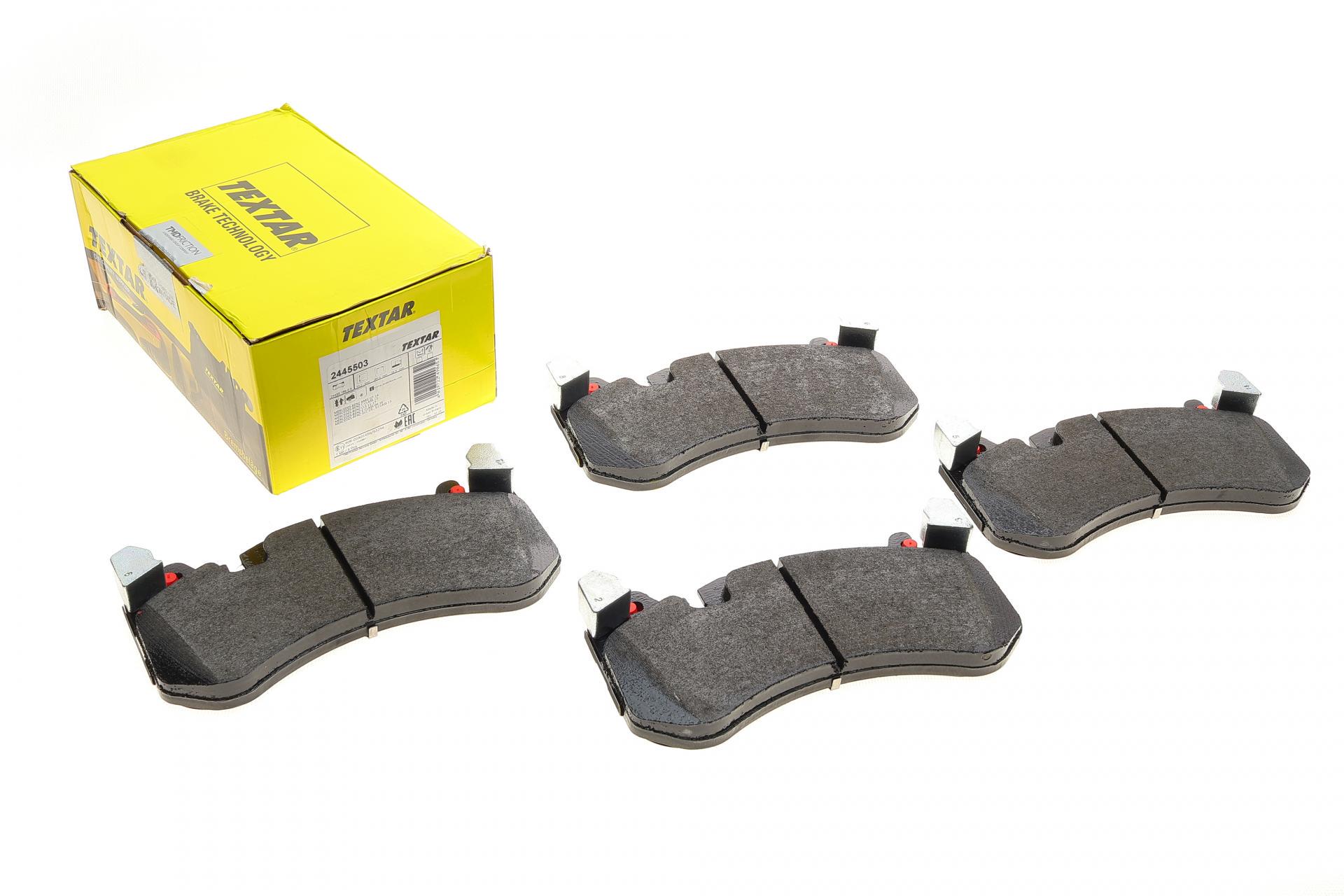 Колодки тормозные передние TEXTAR MB C-class W205/E-class W212/W213/GLC- class X253/ S-class W222 AMG 11- Brembo (2445503 TEXTAR)