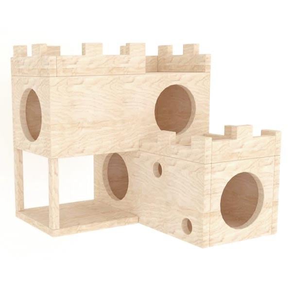 Будиночок для шиншили з дерева Віріт Бланже (ДДШ-002901) Будиночок для шиншили з дерева Віріт Бланже (ДДШ-002901)