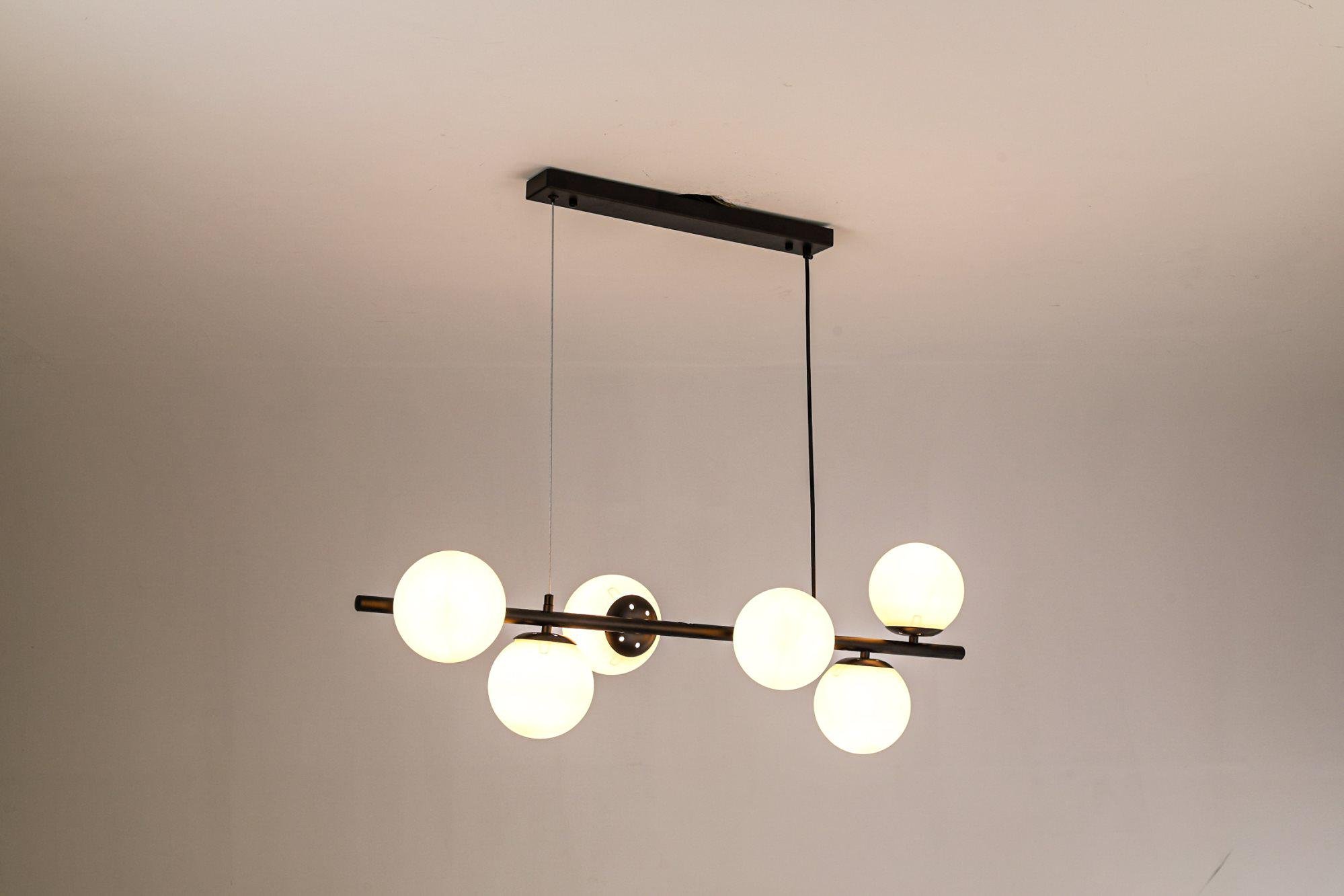 Люстра подвесная Valeso V GLD-23749-6B-BK