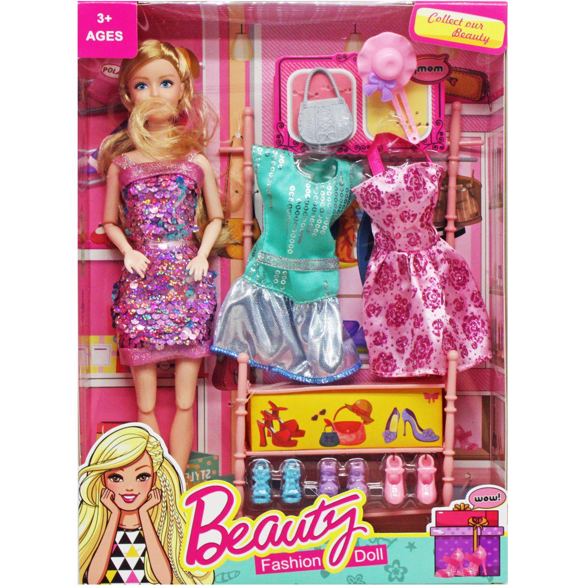 Кукла с гардеробом Fashion doll вид 2 (231527)