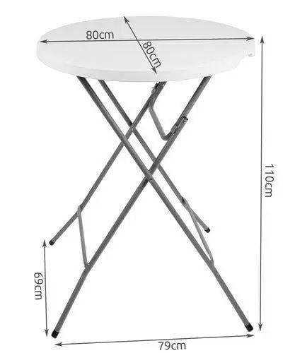 Стіл фуршетний складаний 80 см (CRE-756) - фото 3 Стіл фуршетний складаний 80 см (CRE-756) - фото 3