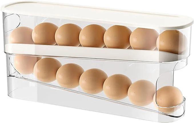Контейнер-органайзер для хранения яиц двухъярусный Edenberg EB-18431 (EPI-26112025-117)