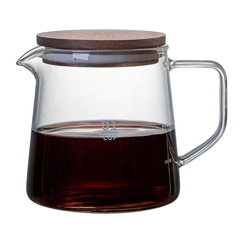 Графин-сервер для пуровера Ecocoffeetools S900 стеклянный 300 мл (31457511)